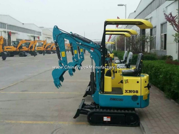 China Factory Price 0.8t Mini Excavator for Sale