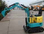 China Super Mini Crawler Excavator Farm Garden Track 0.8 Ton Excavator for Sale