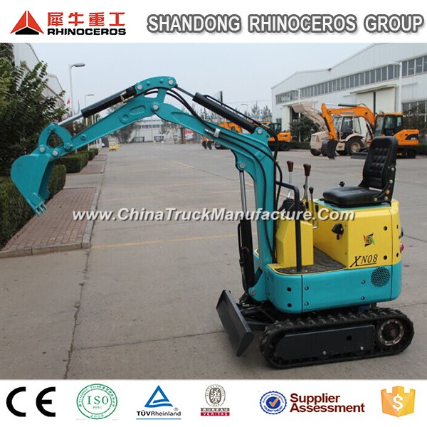0.8t, 1.5t Mini Excavator Mini Digger with Ce ISO Certification