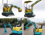 Factory Direct Mini Crawler Excavator in China with 0.8ton