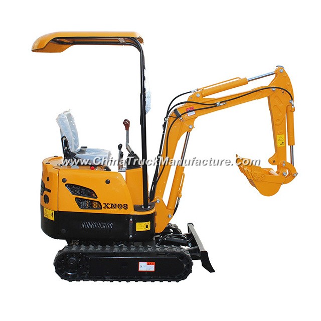 0.8ton Mini Excavator China Trencher Machine Excavator Spare Parts