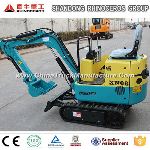 China Mini Digger 800kg Machines Construction Excavator Bucket