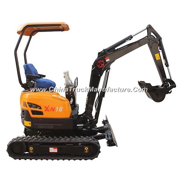 Mini Excavator Xn16 From Rhinoceros Factory with Ce