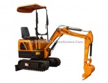 China Factory Dirct Supply ISO Admitted Micro Excavator 0.8ton Digging Machine