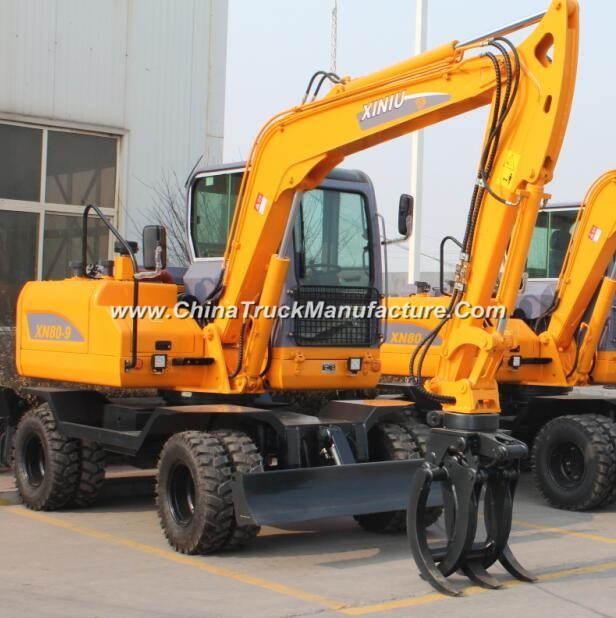 Ce ISO Certificate Wheel Excavator Sugar Cane Loader in China