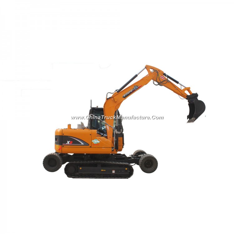 Irene 2019 New Hydraulic Construction Equipment Wheel-Crawler Excavator Price