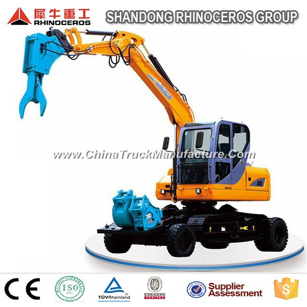 Soil Digger Price of Hydraulic Excavator 8ton Construction Machinery