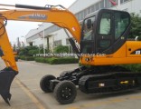 Xiniu Patent Product 9ton Wheel -Crawler Excavator /Digger