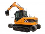 Rhinoceros Excavator X9, 8 Ton Wheel-Crawler Excavators Patented Excavators