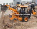 7 Ton Articulated Chinese Backhoe Loader for Sale with 4WD