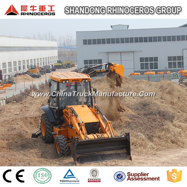 China Heavy Machinery 7ton Backhoe Loader for Sale