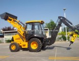 Farm Tractor Backhoe Loader with Hydraulic Hammer
