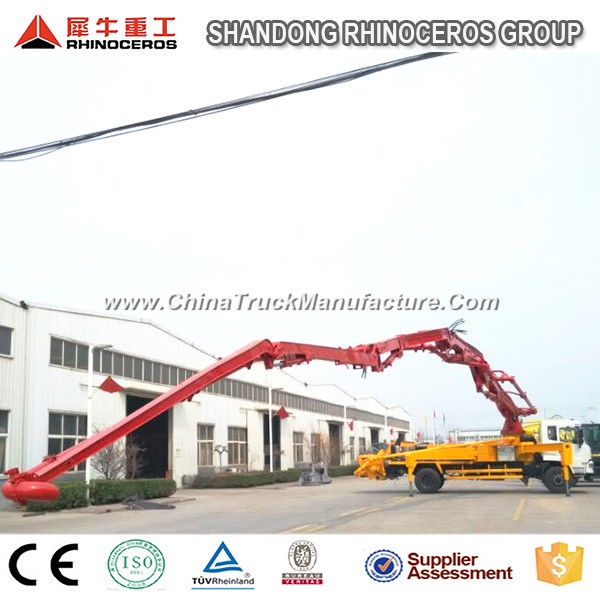 Chinese Construction Machinery 32m Truck Mounted Concrete Pump Price