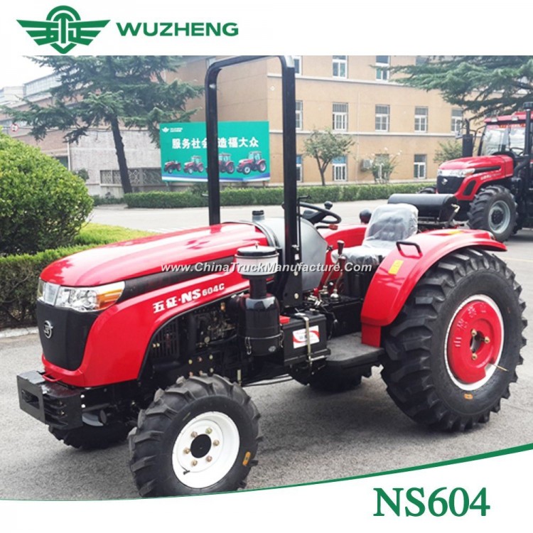 Waw Medium 4 Wheel 60HP Farm Tractor From China