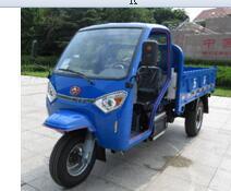 Diesel Motorizedchinese Cargo 3-Wheel Tricycle with Cabin