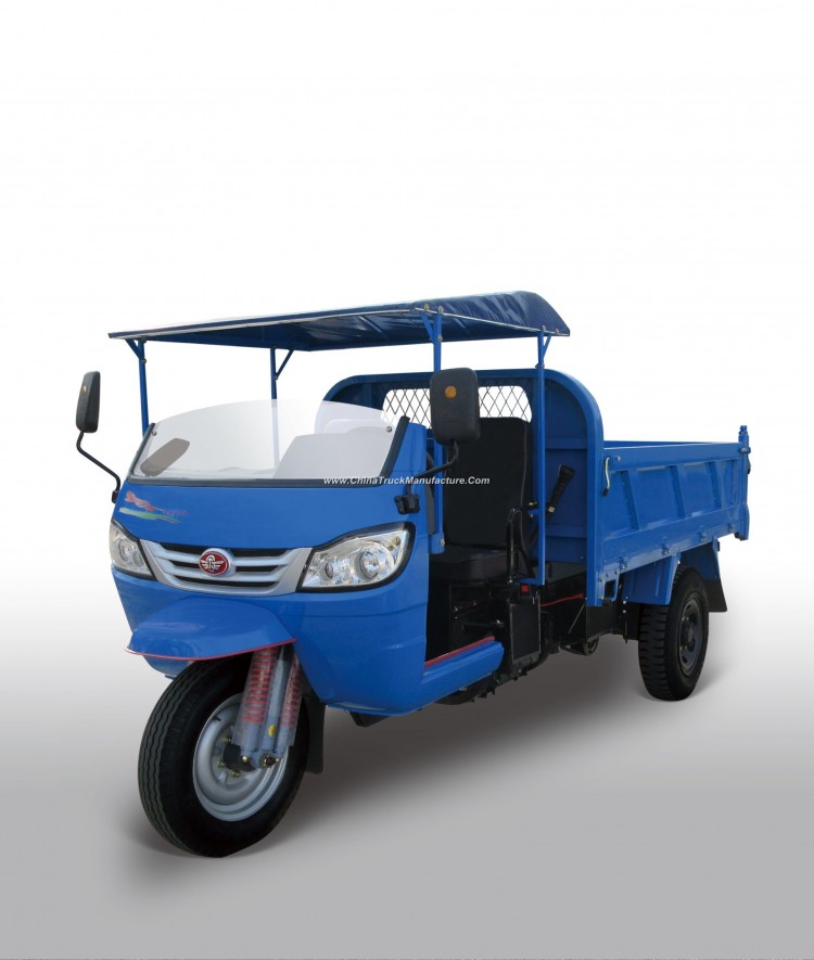 Cargo Diesel Motorized Three Wheel Passenger Tricycle
