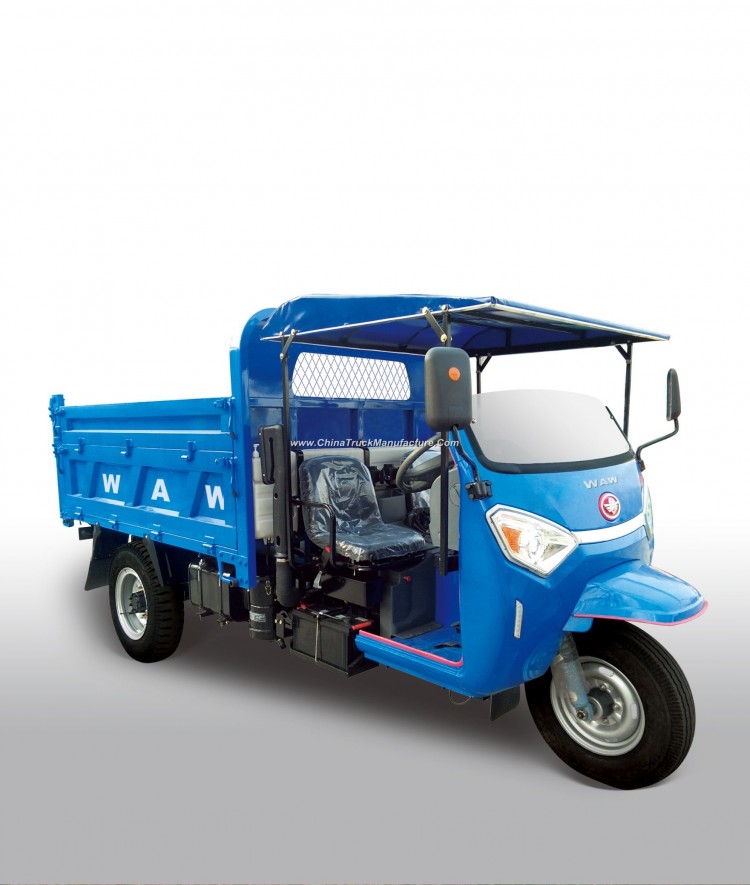 Chinesewaw Diesel Dump Right Hand Drive Tricycle for Sale