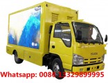 Factory sale good price ISUZU P4/P5/P6 outdoor mobile LED screen advertising vehicle for sale