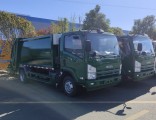 japan small size light Rear Loader garbage truck rubbish truck