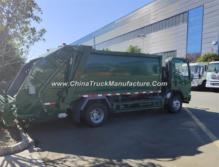 japan small size light Rear Loader garbage truck rubbish truck