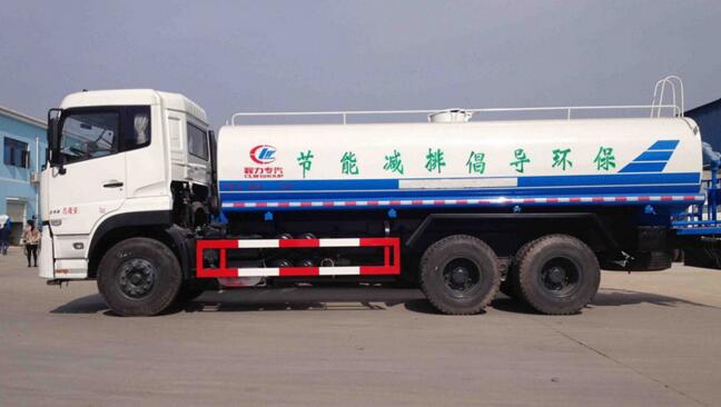 tianlong 6x4 left steering 20000 liter water tank truck