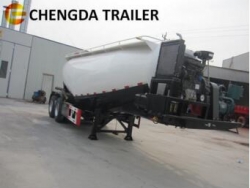 2 Axle Cement Bulker powder Semi Trailer