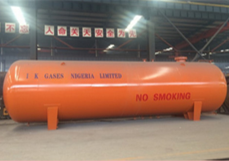 condition export to africa horizontal lpg storage tank