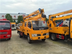 Dongfeng truck mounted hydraulic lift stage platform