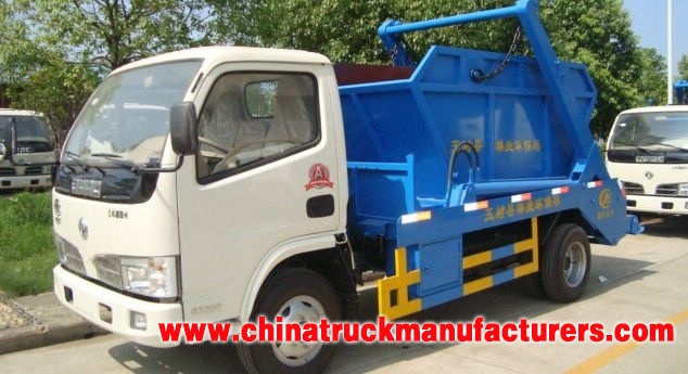 Dongfeng swing arm garbage truck