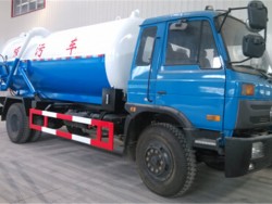 6 cbm dongfeng 4*2 fecal vacuum suction truck