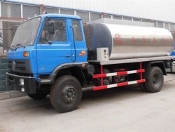 dongfeng construction road paver 8ton asphalt spraying truck