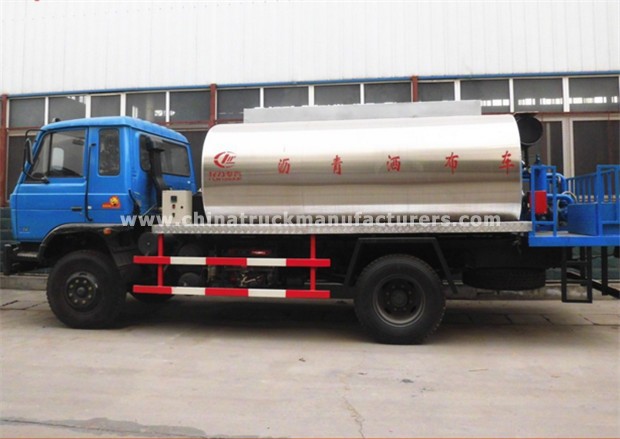 dongfeng construction road paver 8ton asphalt spraying truck