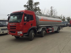 FAW Fuel tank truck 8x4 drive 30000L
