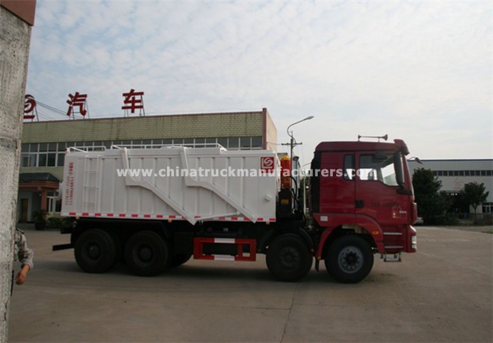 8x4 12 Wheels Sand Tipper Cargo Truck