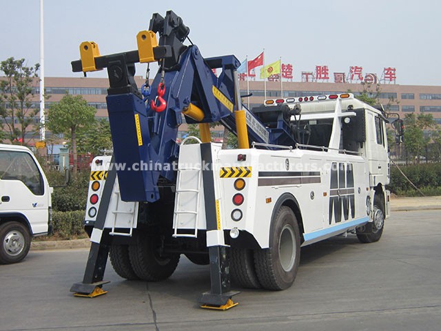 2 axles Shaanxi Auto heavy wrecker