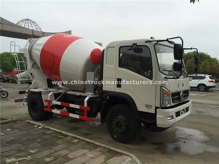 DongFeng 5 ton concrete mixer truck