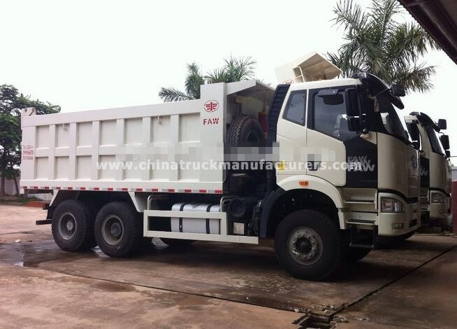 faw J6P 6X4 dump truck with 10 wheels