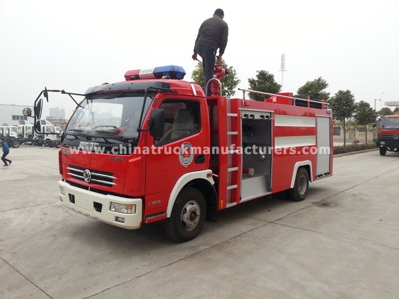 dongfeng duolika 4x2 mini fire fighter truck