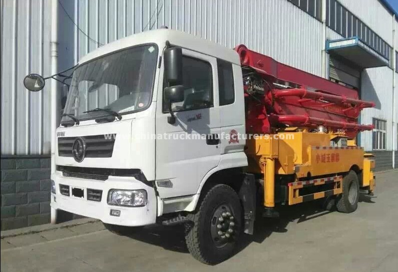 dongfeng 26m used concrete pump truck
