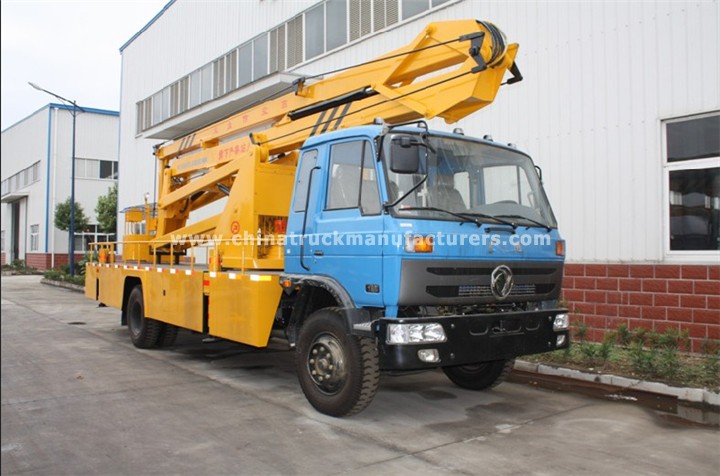 dongfeng 13.2t 4*2 20m 190hp aerial work platform truck