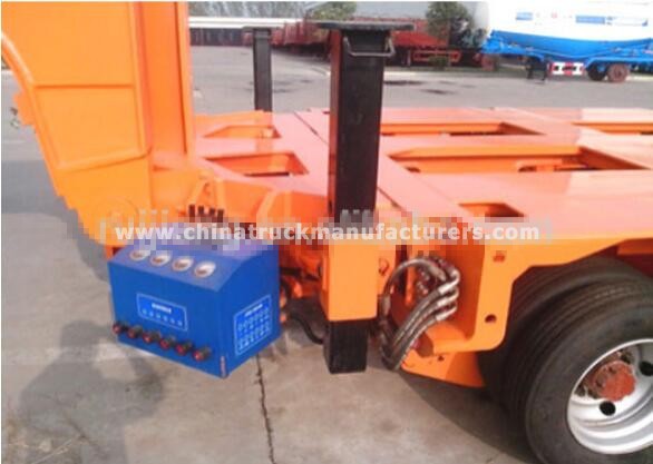 cement transportation multi-axle hydraulic truck trailer