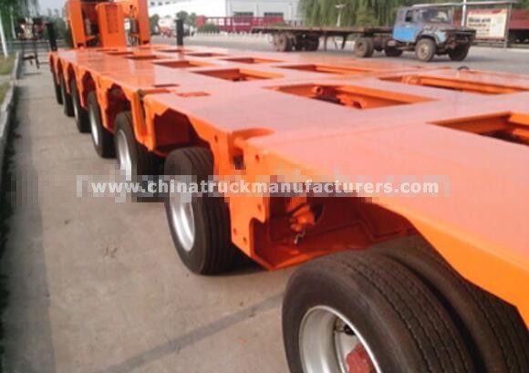 cement transportation multi-axle hydraulic truck trailer