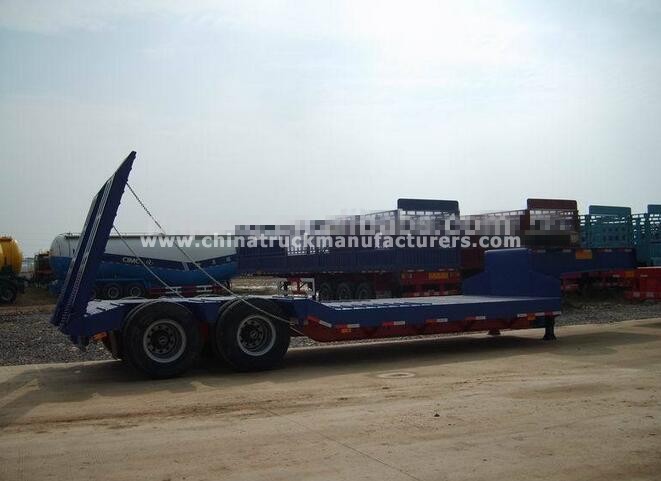 high quality Two-Axle Low Bed Semi-Trailer