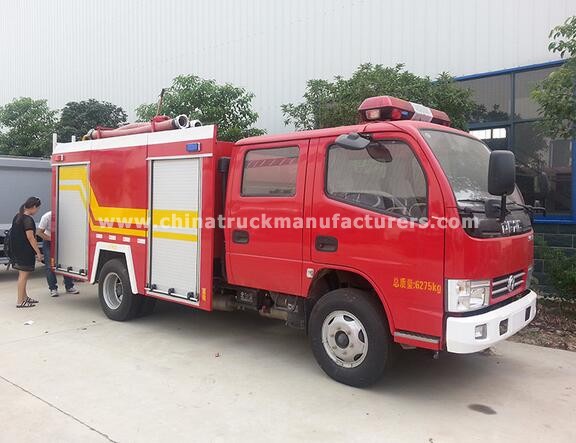 Dongfeng 4x2 Fire Truck Water Cannon/Mini Fire Truck