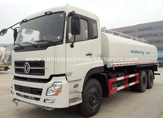 Dongfeng 6x4 20m3 Used Water Tank Truck