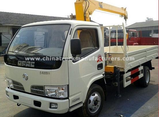 2 Ton Dongfeng 4x2 Mini Truck Mounted Crane