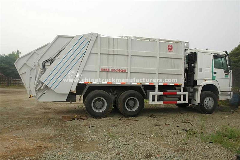 SINOTRUK compressed roll-off garbage truck