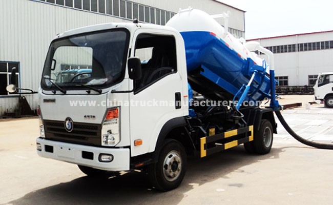 HOWO 10cbm 4x2 sewage suction truck