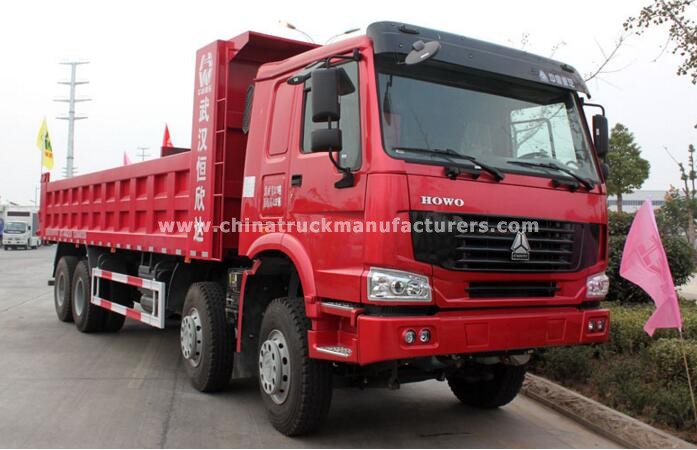 Chinese Sinotruk HOWO 12 Wheeler Tipper 50 ton Dump Truck