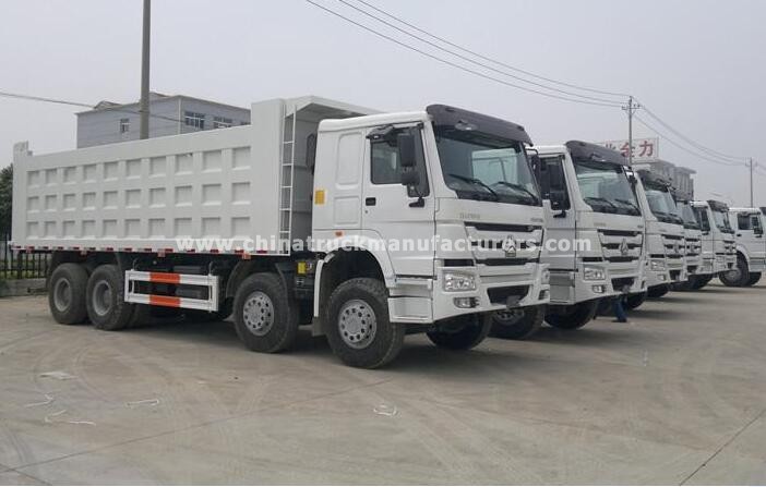 Chinese Sinotruk HOWO 12 Wheeler Tipper 50 ton Dump Truck